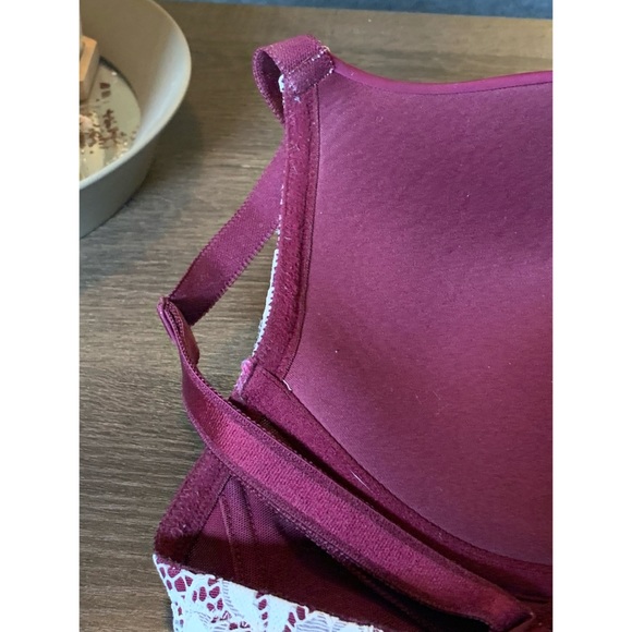 Torrid Microfiber & Lace Push-up Plunge Bra 40DD - Picture 6 of 10